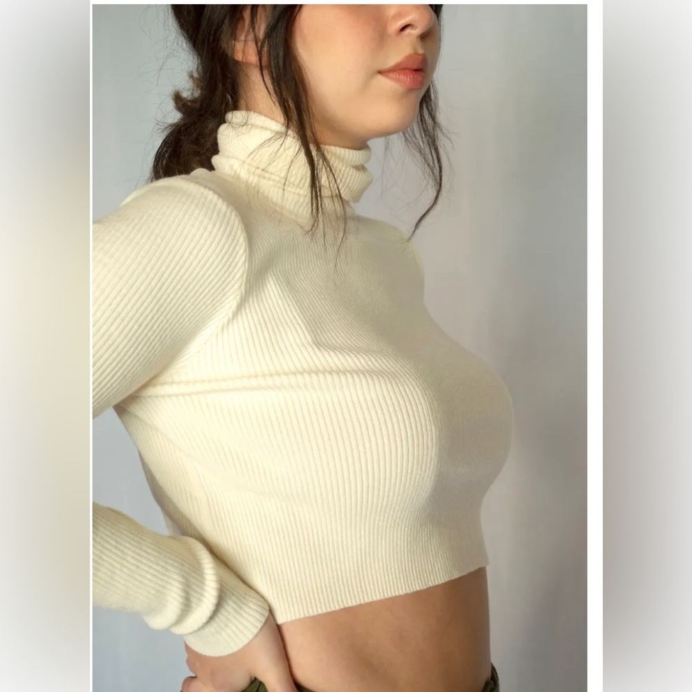 Cropped Turtleneck!!